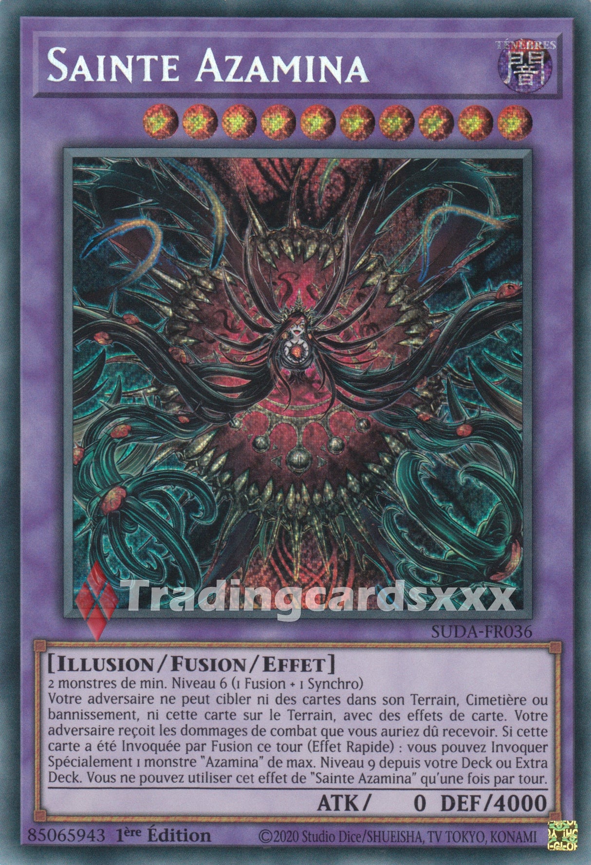 Yu-Gi-Oh! Sainte Azamina : SE SUDA-FR036