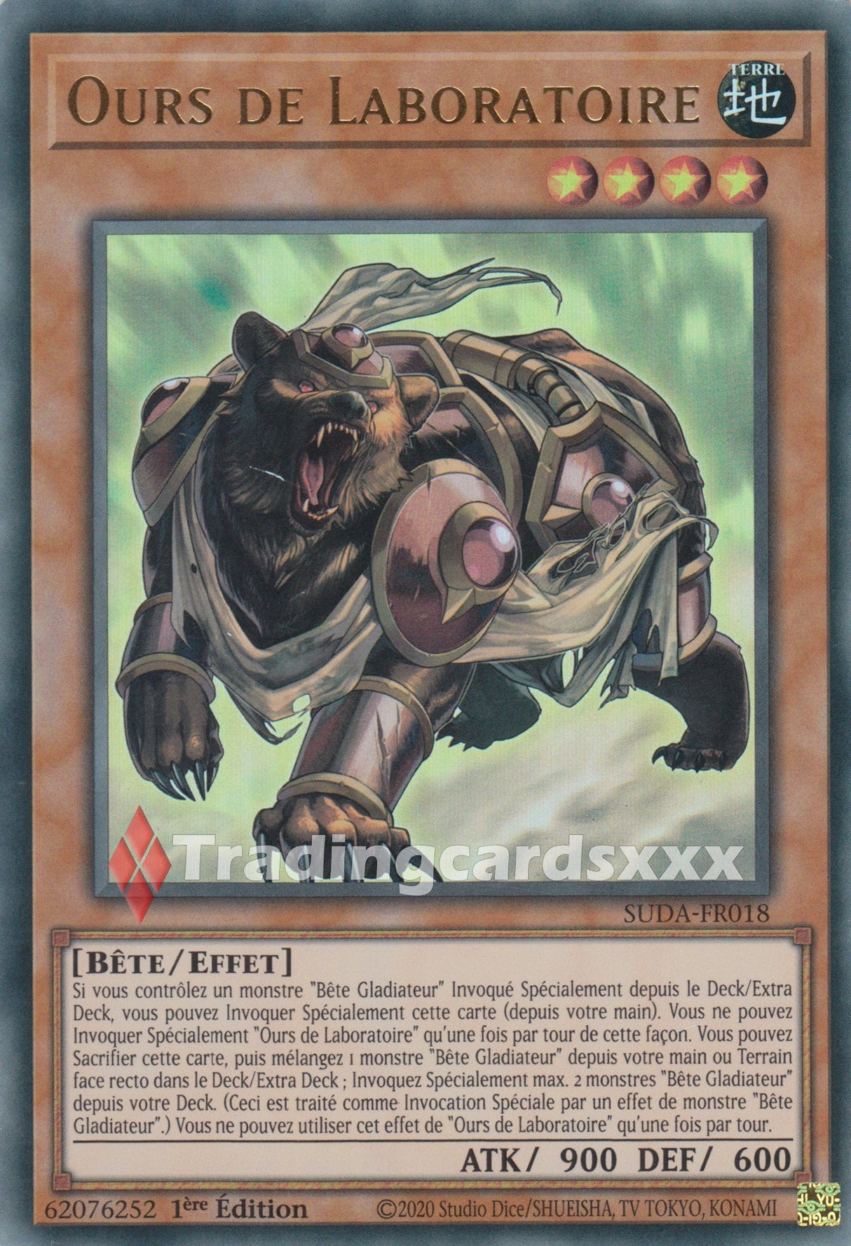 Yu-Gi-Oh! Ours de Laboratoire : UR SUDA-FR018