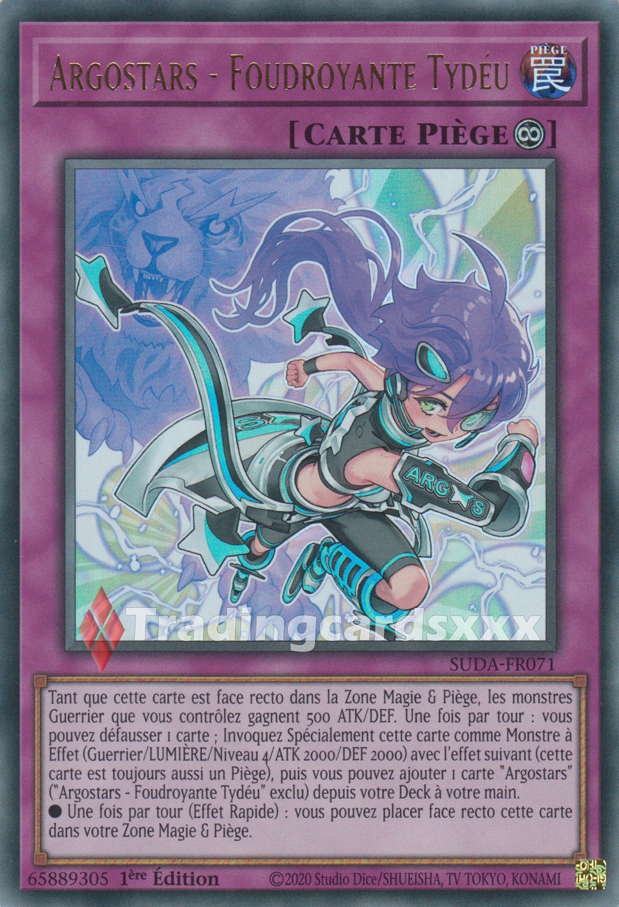 Yu-Gi-Oh! Argostars - Foudroyante Tydéu : UR SUDA-FR071
