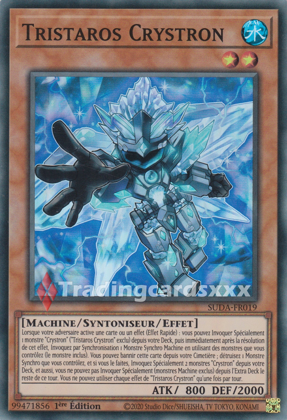 Yu-Gi-Oh! Tristaros Crystron : SR SUDA-FR019