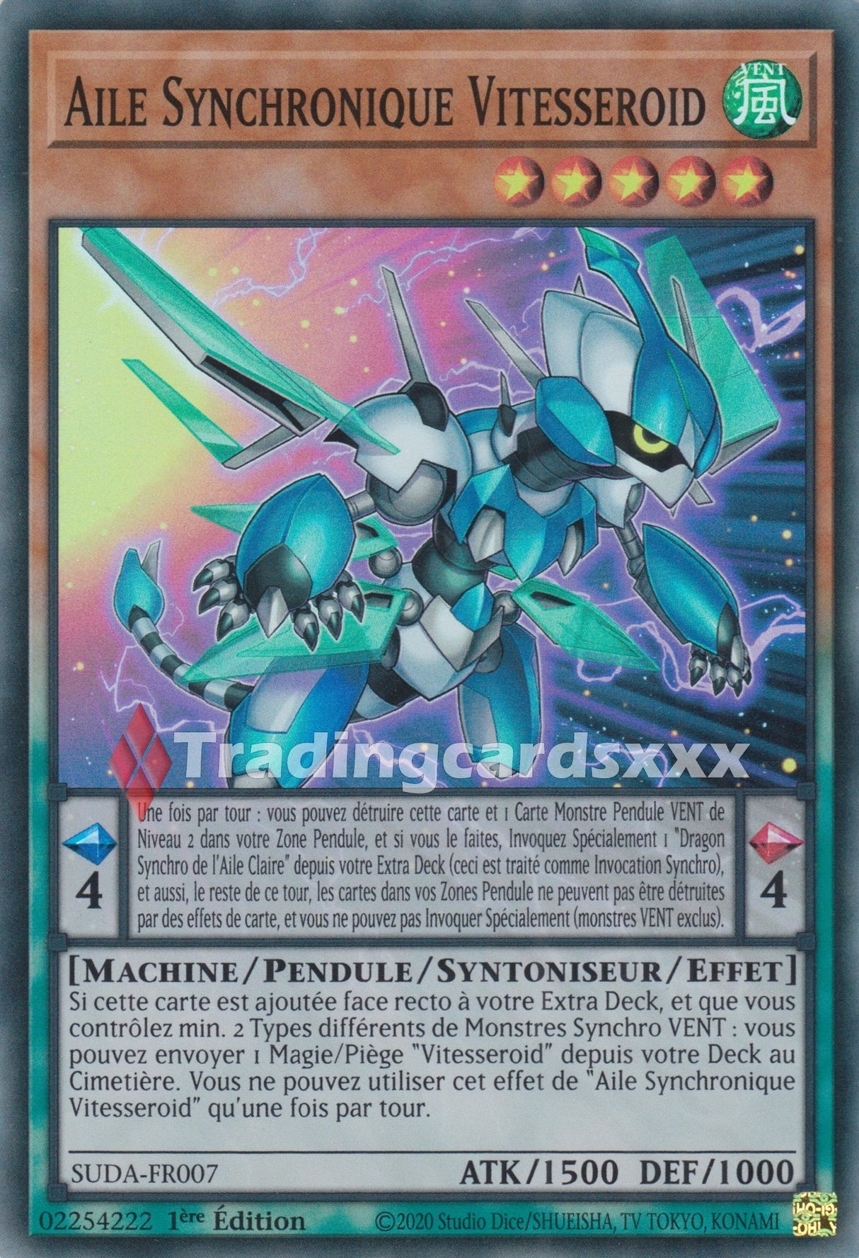 Yu-Gi-Oh! Aile Synchronique Vitesseroid : SR SUDA-FR007