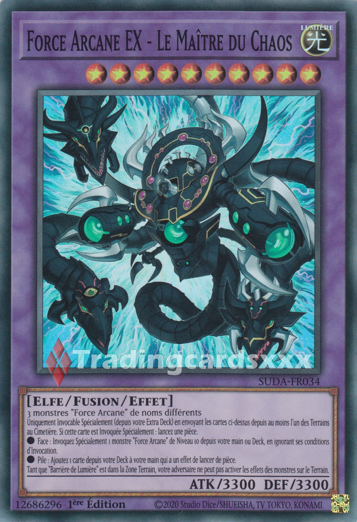 Yu-Gi-Oh! Force Arcane EX - Le Maître du Chaos : SR SUDA-FR034