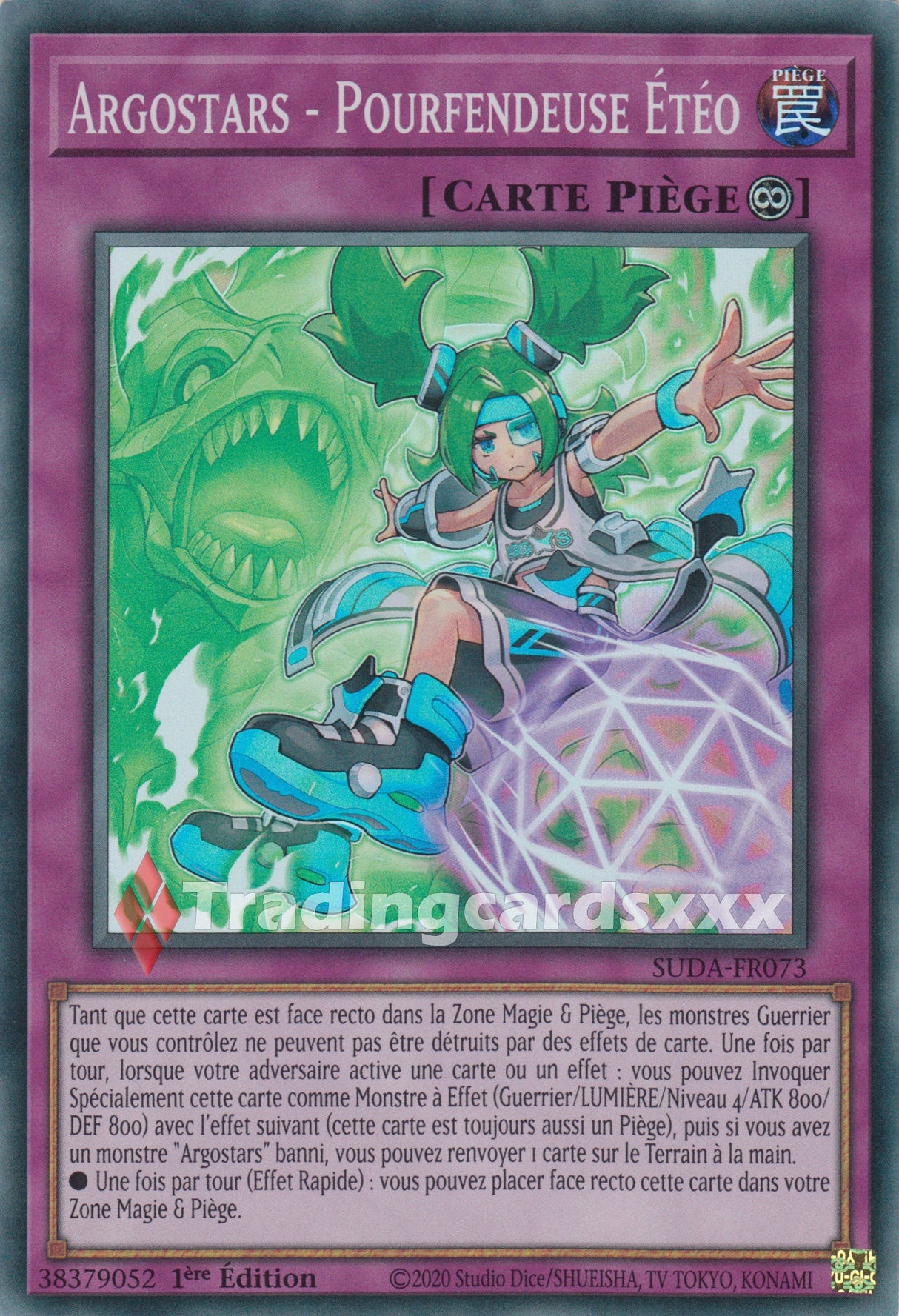 Yu-Gi-Oh! Argostars - Pourfendeuse Étéo : SR SUDA-FR073
