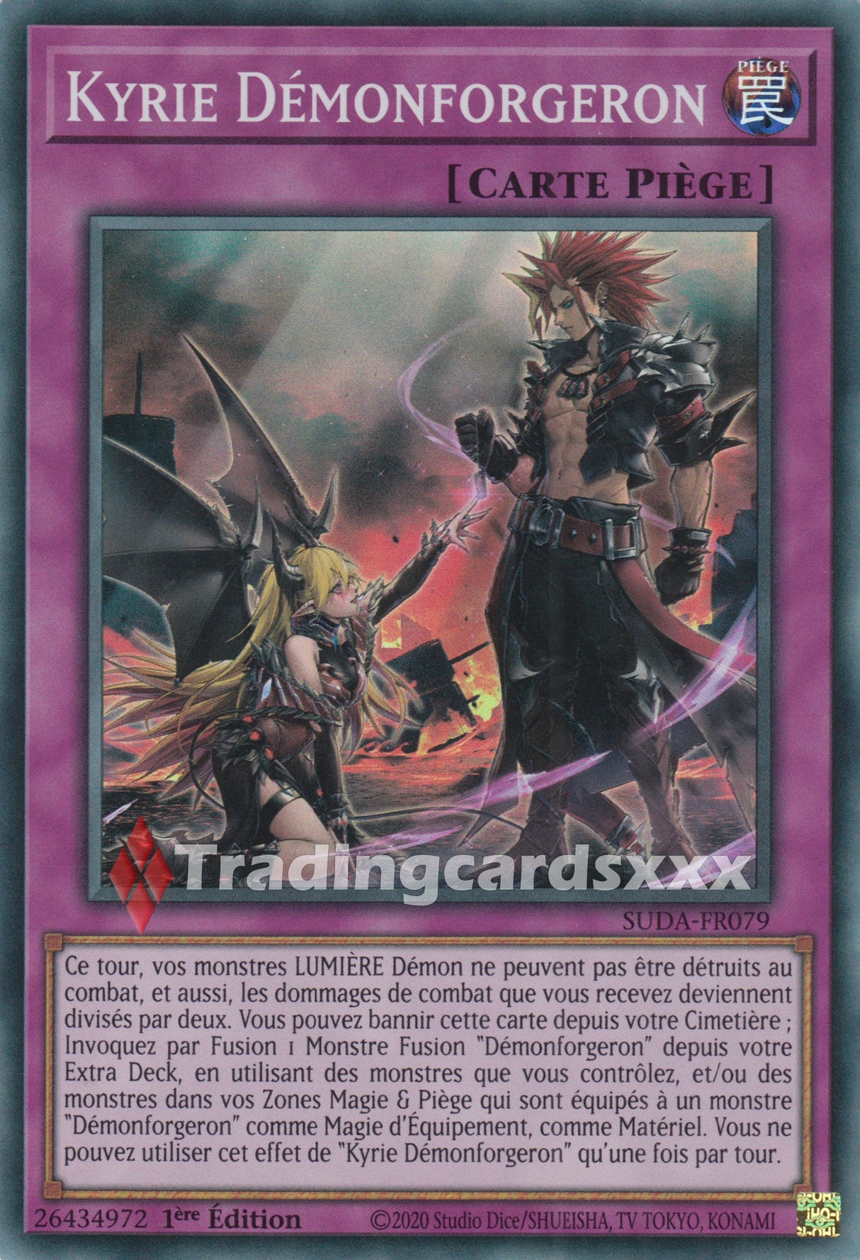 Yu-Gi-Oh! Kyrie Démonforgeron : SR SUDA-FR079