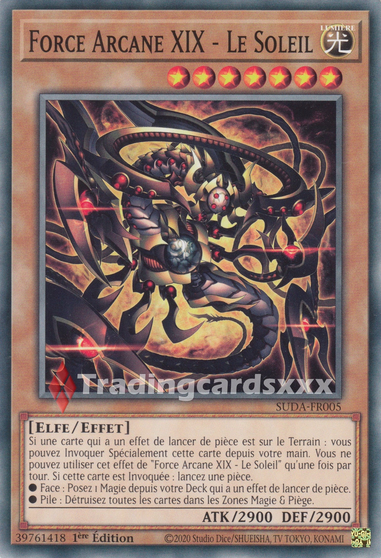 Yu-Gi-Oh! Force Arcane XIX - Le Soleil : C SUDA-FR005