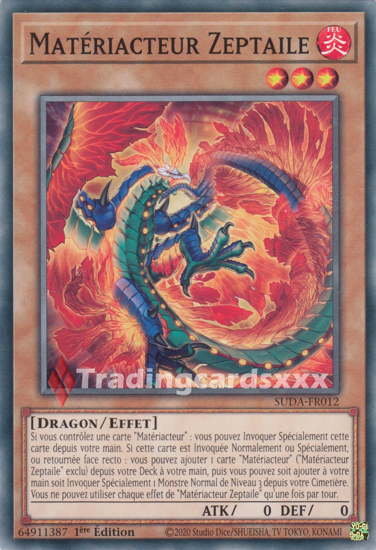 Yu-Gi-Oh! Matériacteur Zeptaile : C SUDA-FR012