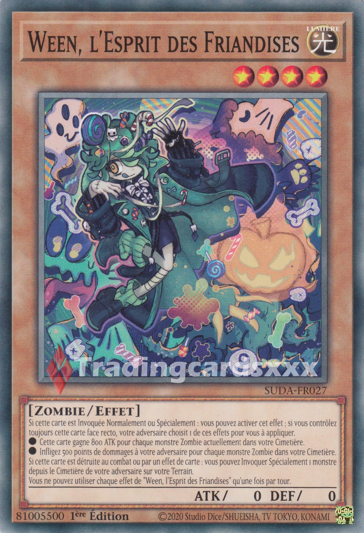 Yu-Gi-Oh! Ween, l'Esprit des Friandises : C SUDA-FR027