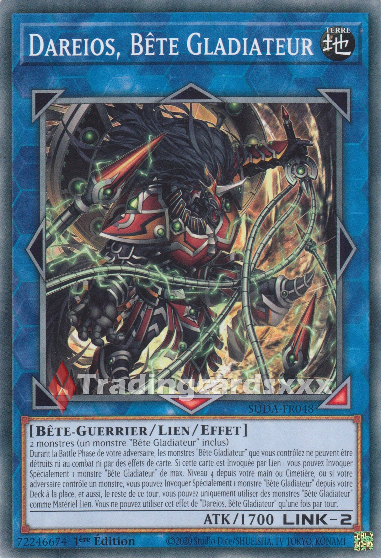 Yu-Gi-Oh! Dareios, Bête Gladiateur : C SUDA-FR048
