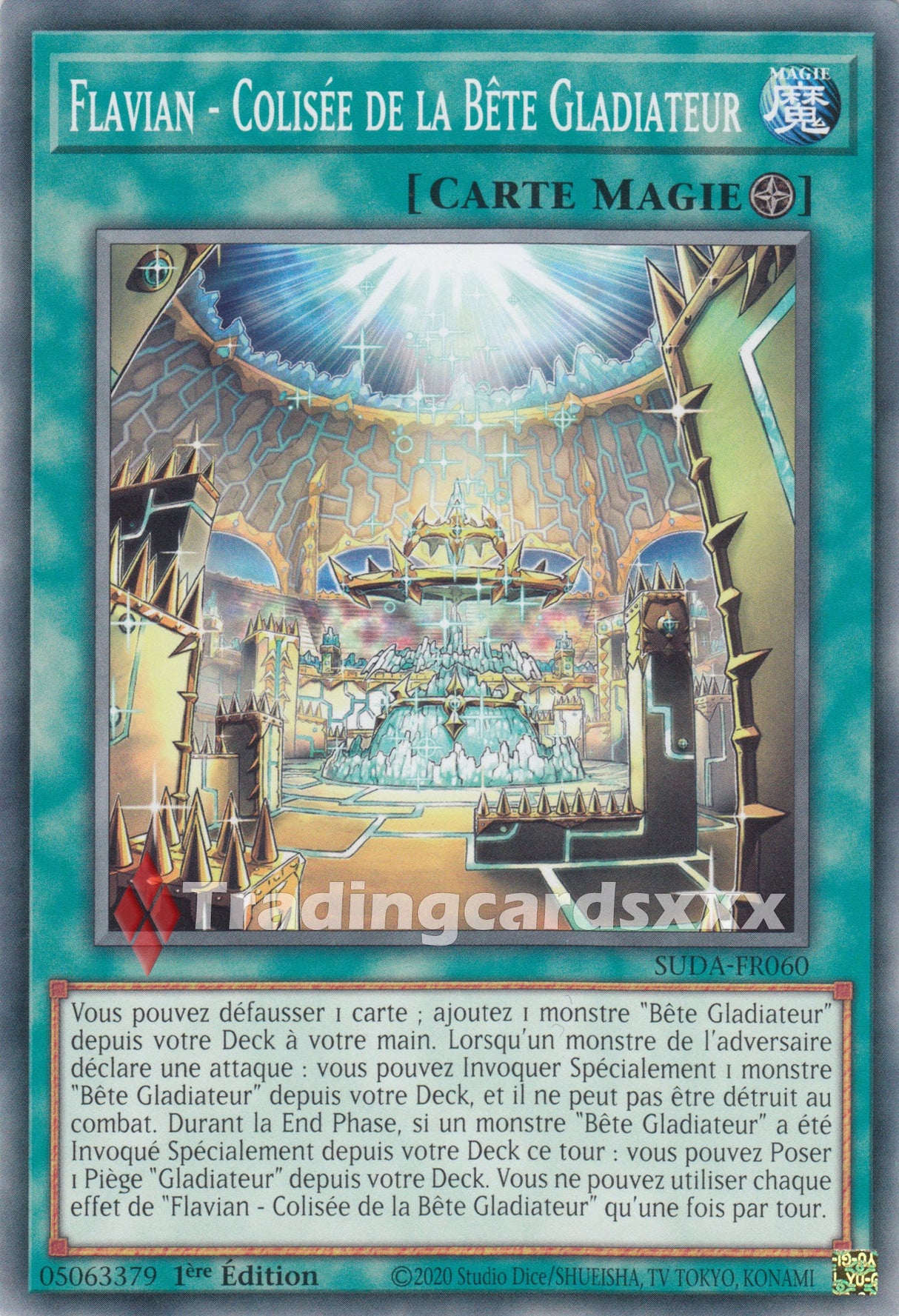 Yu-Gi-Oh! Flavian - Colisée de la Bête Gladiateur : C SUDA-FR060