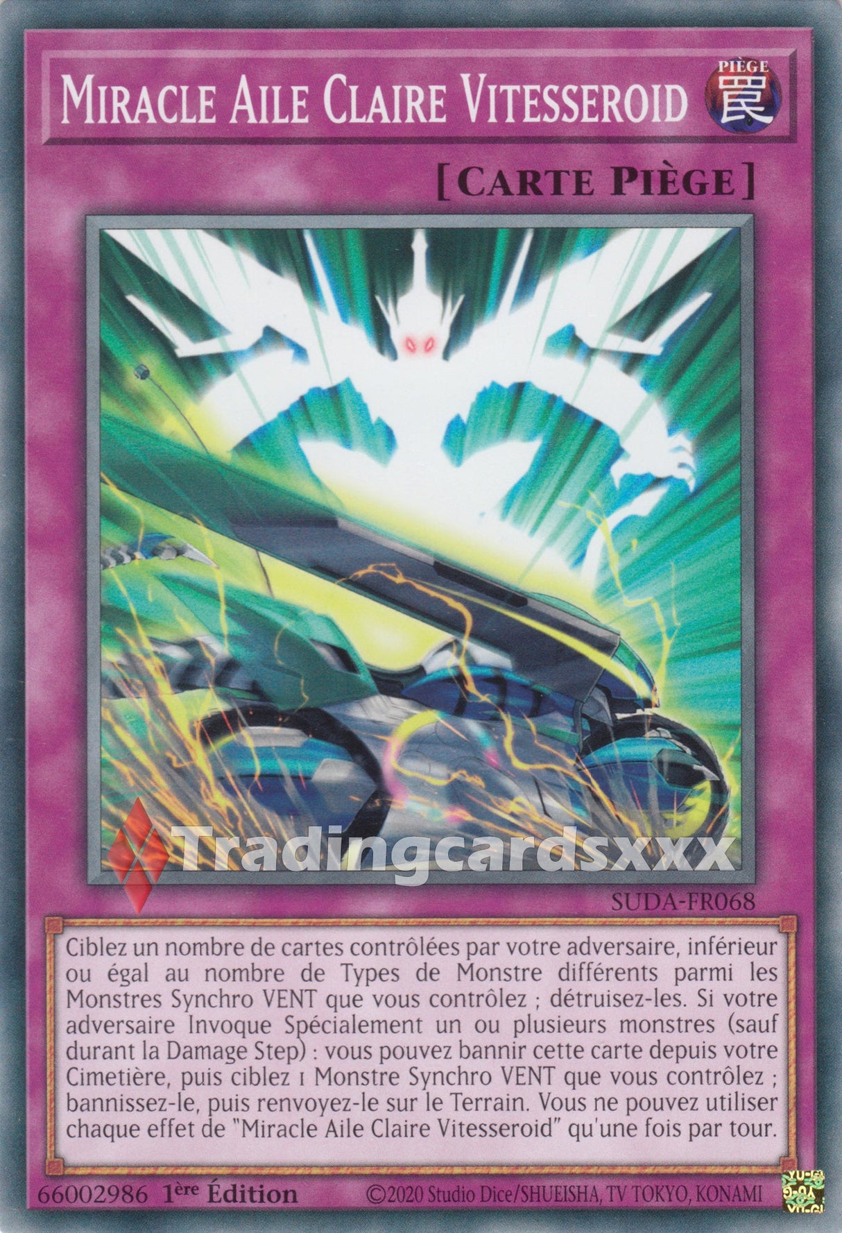 Yu-Gi-Oh! Miracle Aile Claire Vitesseroid : C SUDA-FR068