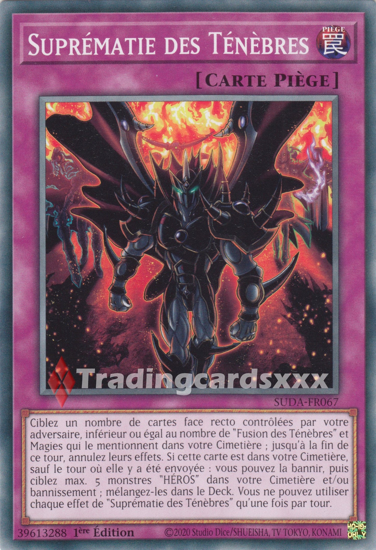 Yu-Gi-Oh! Suprématie des Ténèbres : C SUDA-FR067