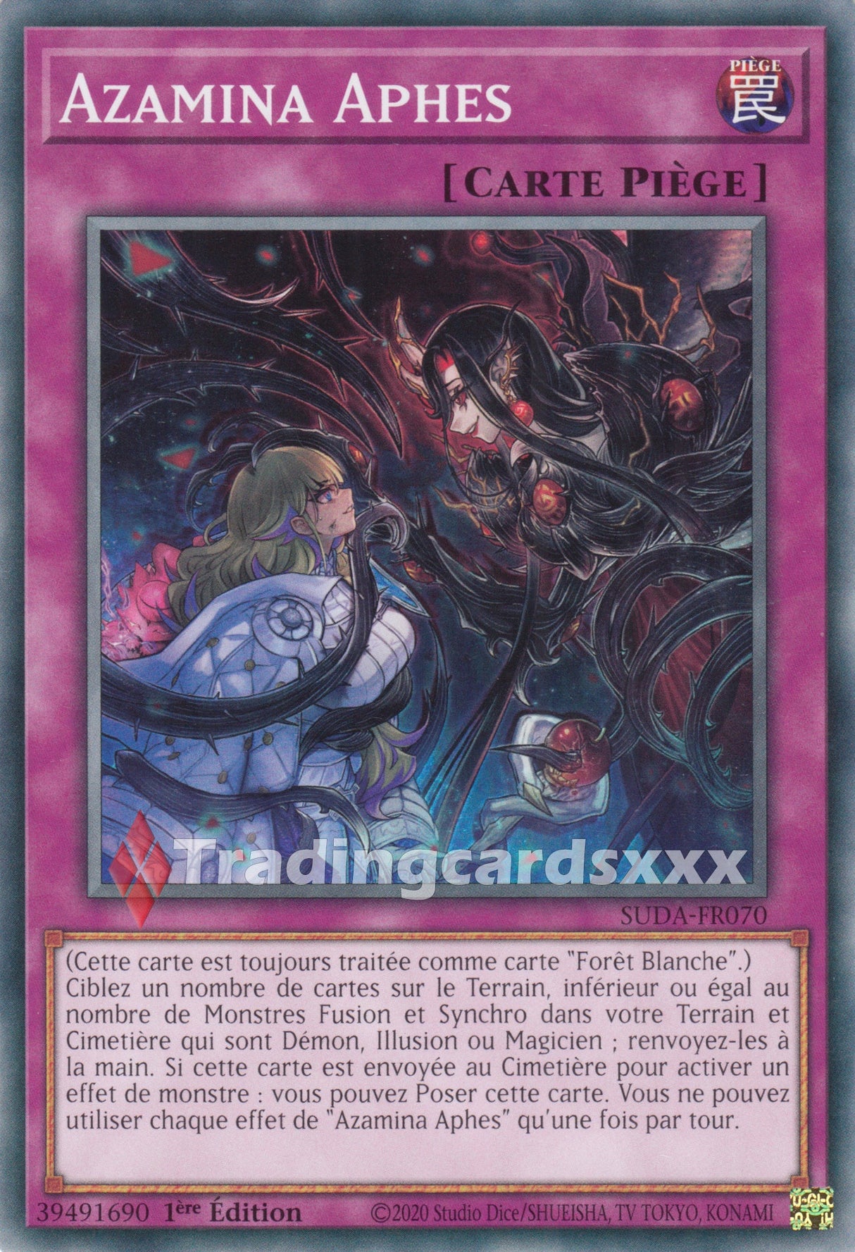 Yu-Gi-Oh! Azamina Aphes : C SUDA-FR070