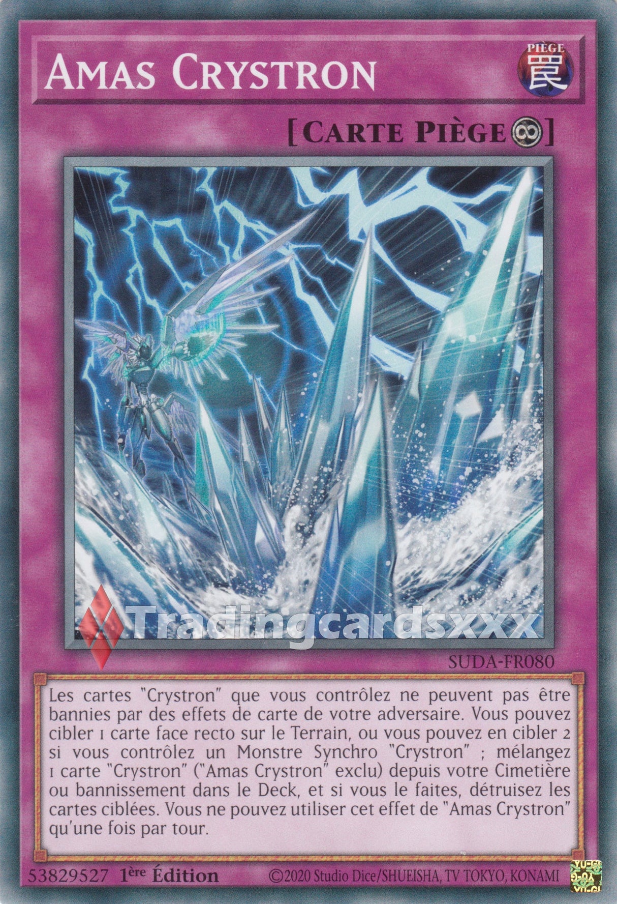 Yu-Gi-Oh! Amas Crystron : C SUDA-FR080