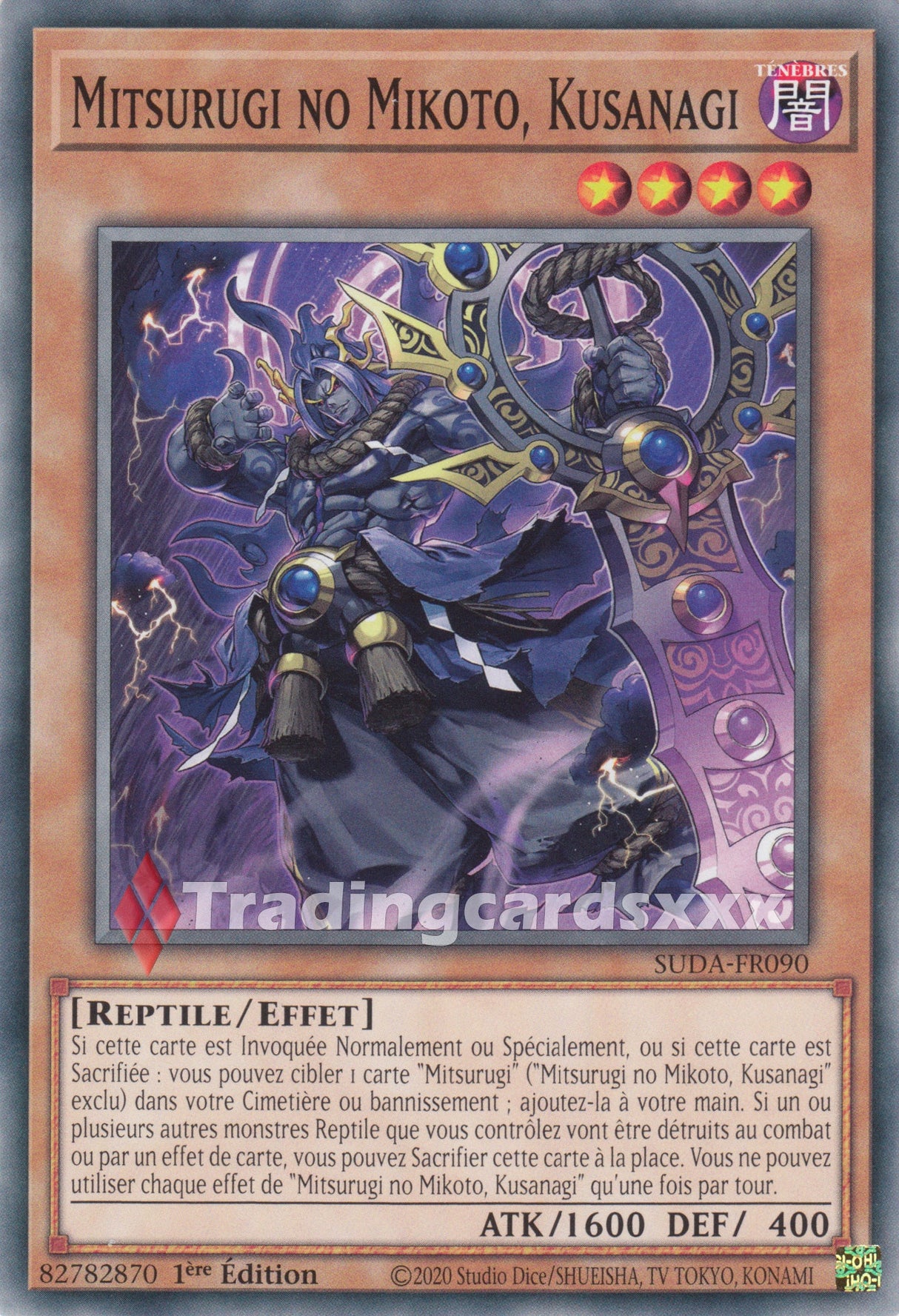 Yu-Gi-Oh! Mitsurugi no Mikoto, Kusanagi : C SUDA-FR090