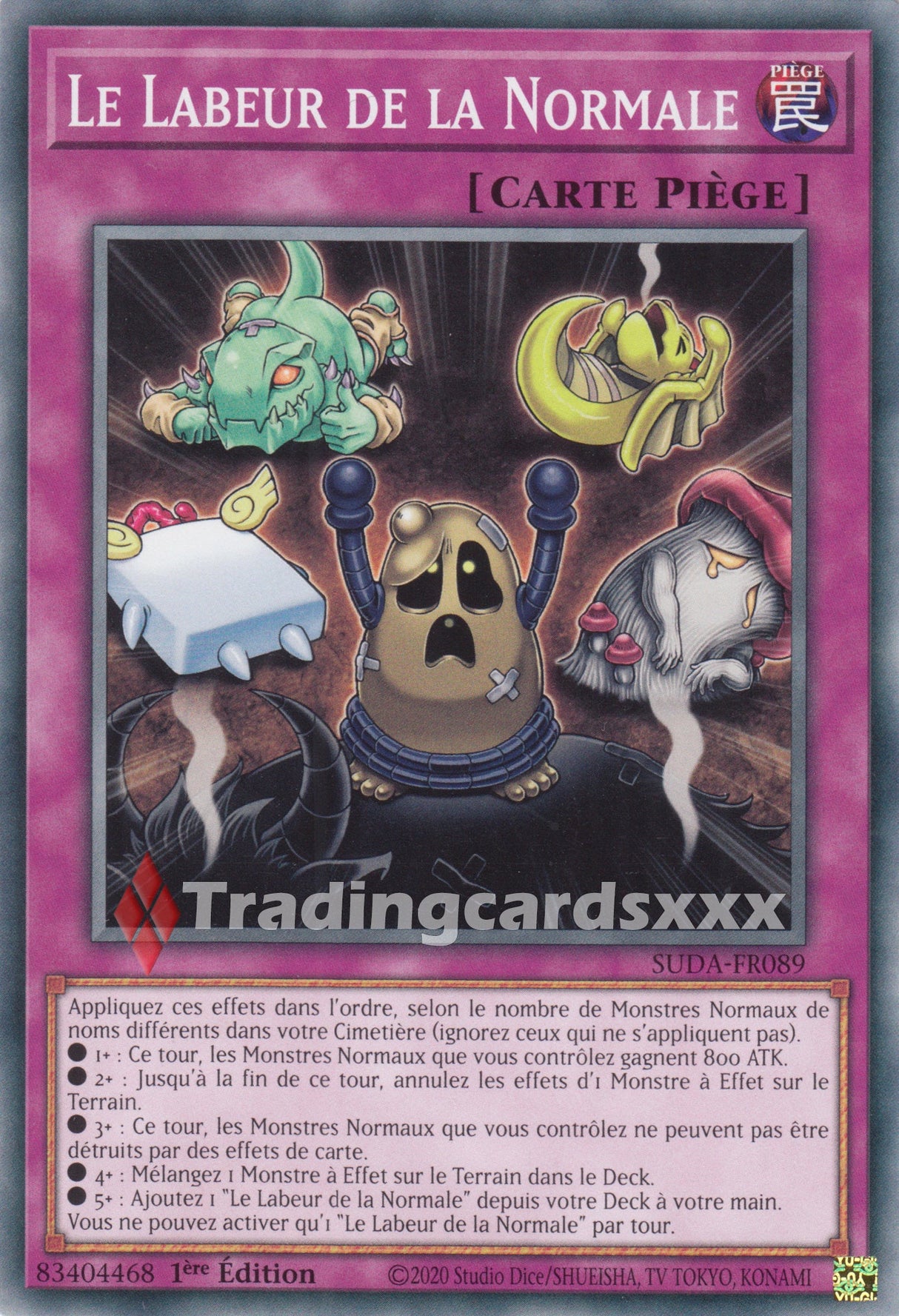 Yu-Gi-Oh! Le Labeur de la Normale : C SUDA-FR089