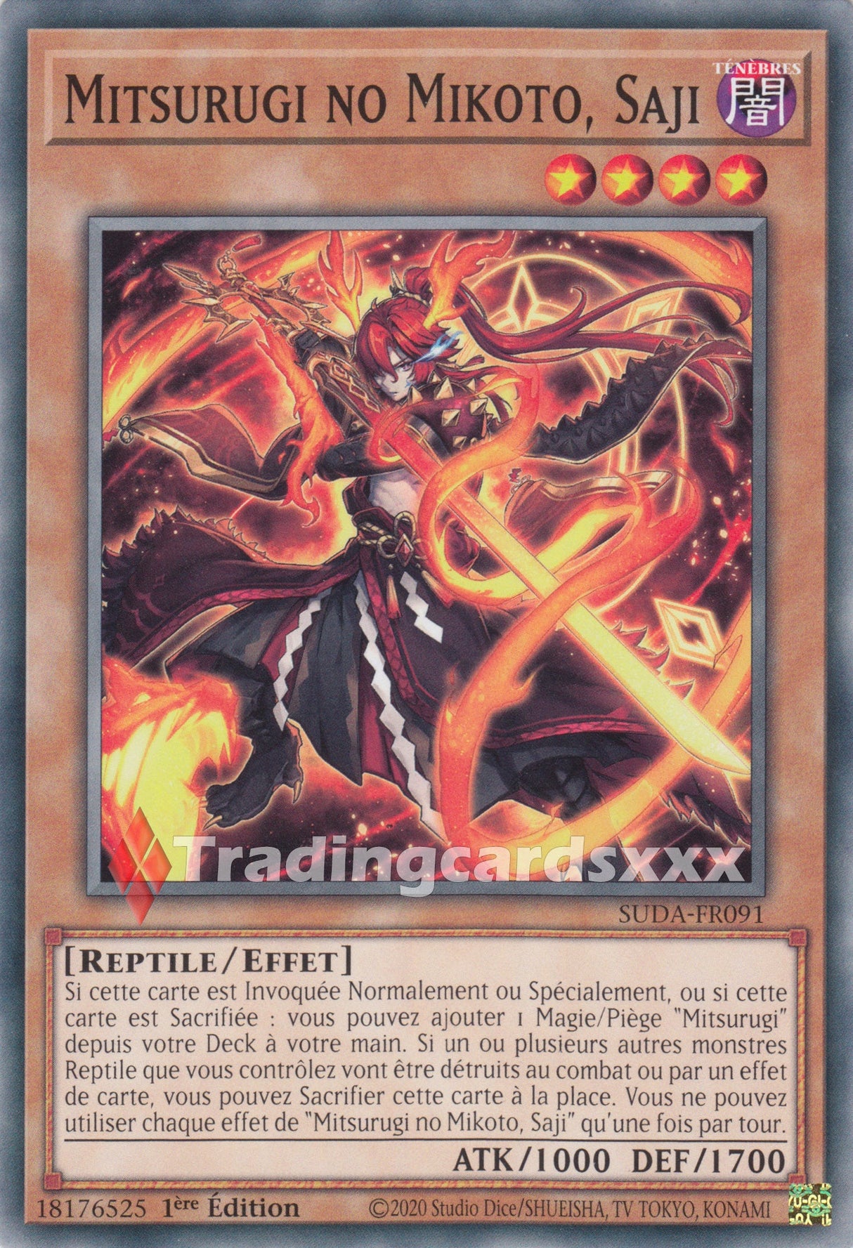 Yu-Gi-Oh! Mitsurugi no Mikoto, Saji : C SUDA-FR091