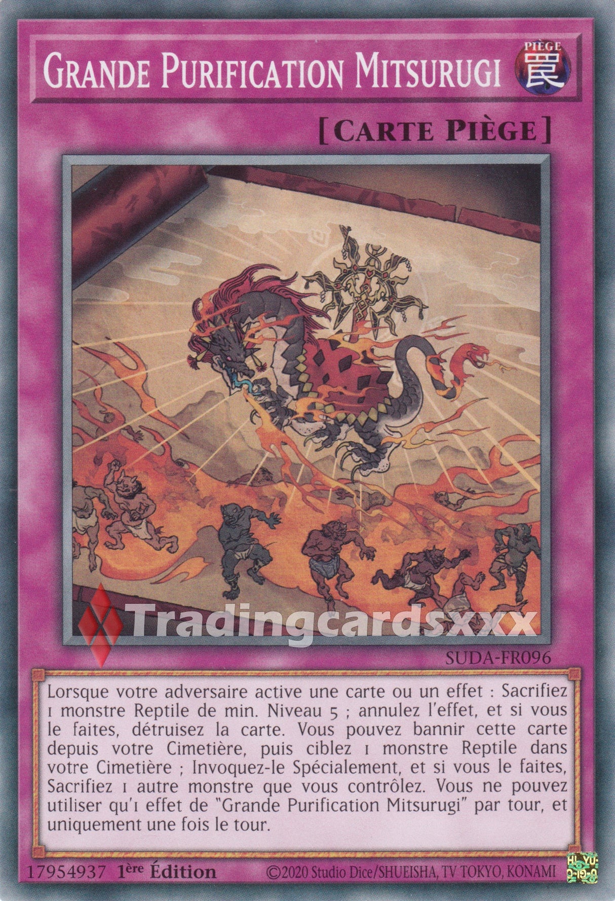 Yu-Gi-Oh! Grande Purification Mitsurugi : C SUDA-FR096