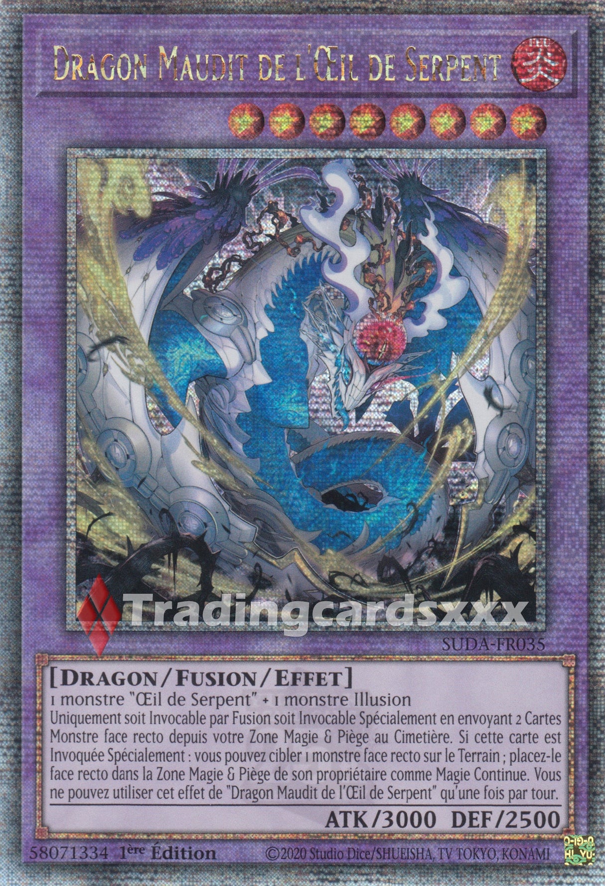 Yu-Gi-Oh! Dragon Maudit de l'Œil de Serpent : QCSE SUDA-FR035