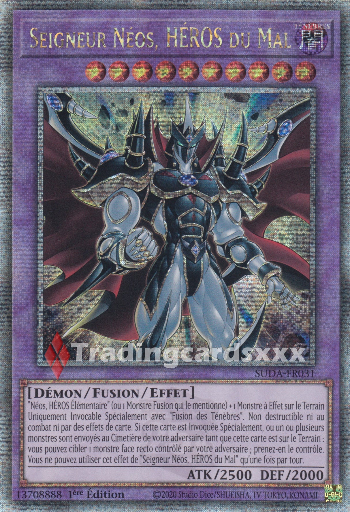 Yu-Gi-Oh! Seigneur Néos, HÉROS du Mal : QCSE SUDA-FR031