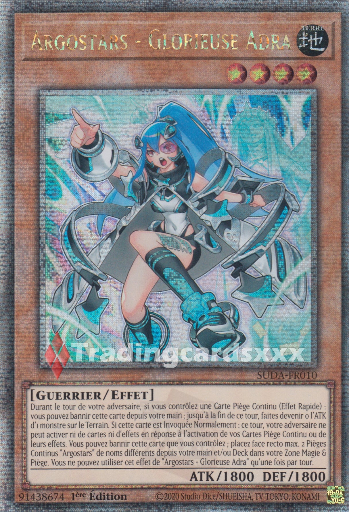 Yu-Gi-Oh! Argostars - Glorieuse Adra : QCSE SUDA-FR010