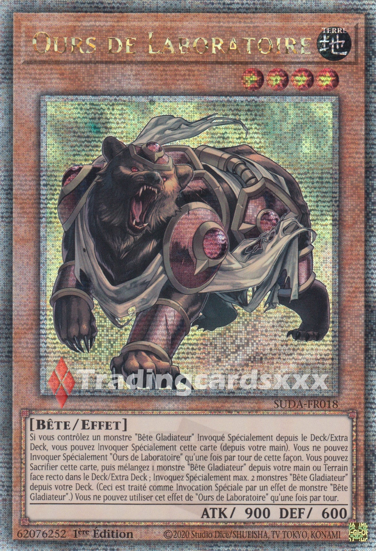 Yu-Gi-Oh! Ours de Laboratoire : QCSE SUDA-FR018