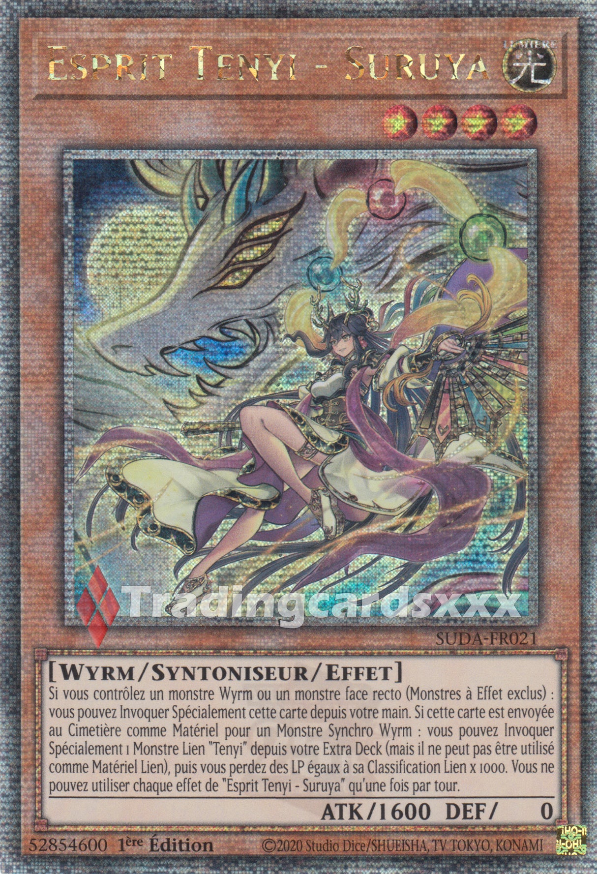 Yu-Gi-Oh! Esprit Tenyi - Suruya : QCSE SUDA-FR021