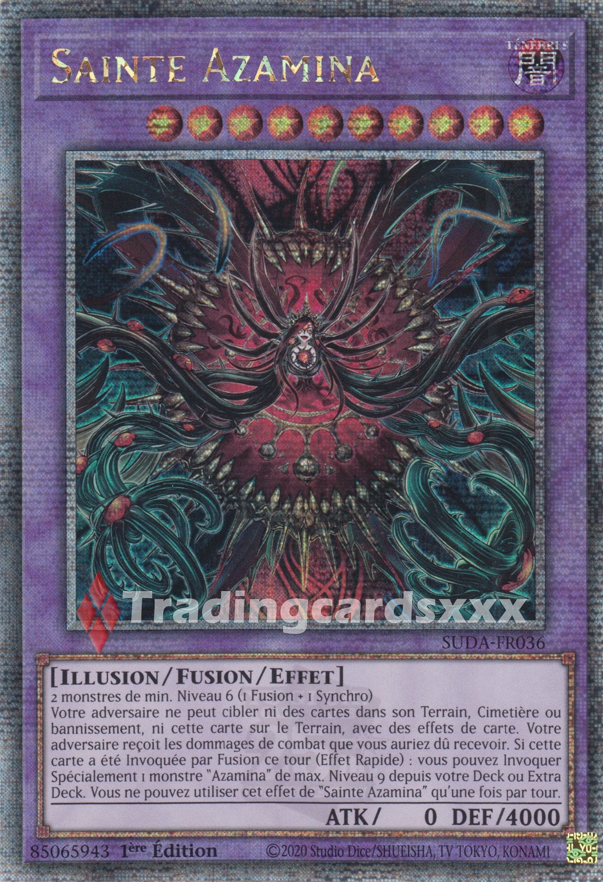 Yu-Gi-Oh! Sainte Azamina : QCSE SUDA-FR036