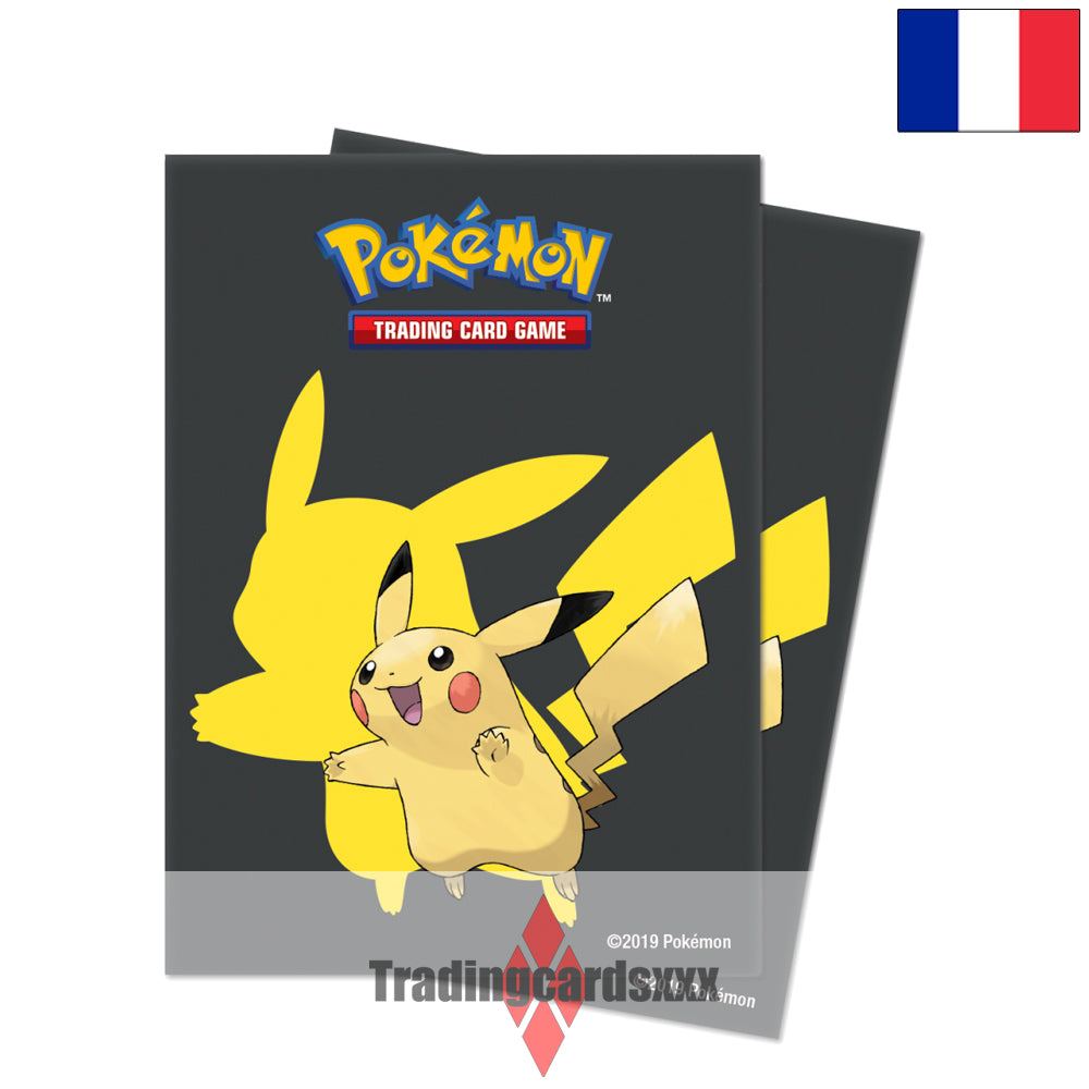 Ultra PRO - 65 Protèges Cartes STANDARD Deck Protector Sleeves : Pikachu