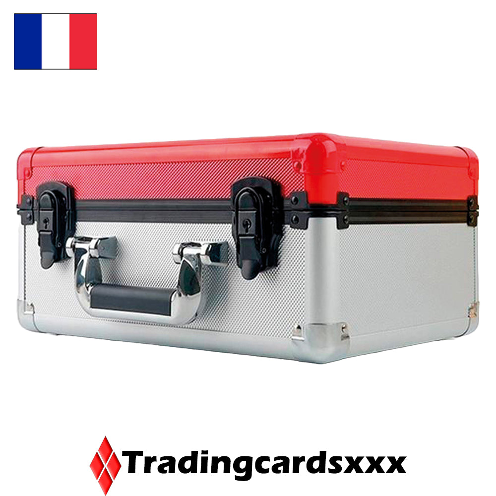 Phoenix Shield - Malette 42 Cartes Gradées Suitcase - PSA : Rouge et Blanc