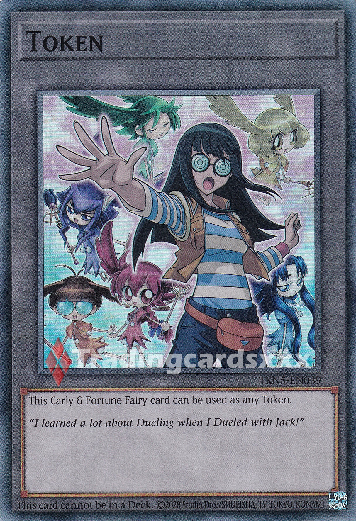Yu-Gi-Oh! Token "Carly & Fortune Fairy" : SR BPRO / TKN5-EN039