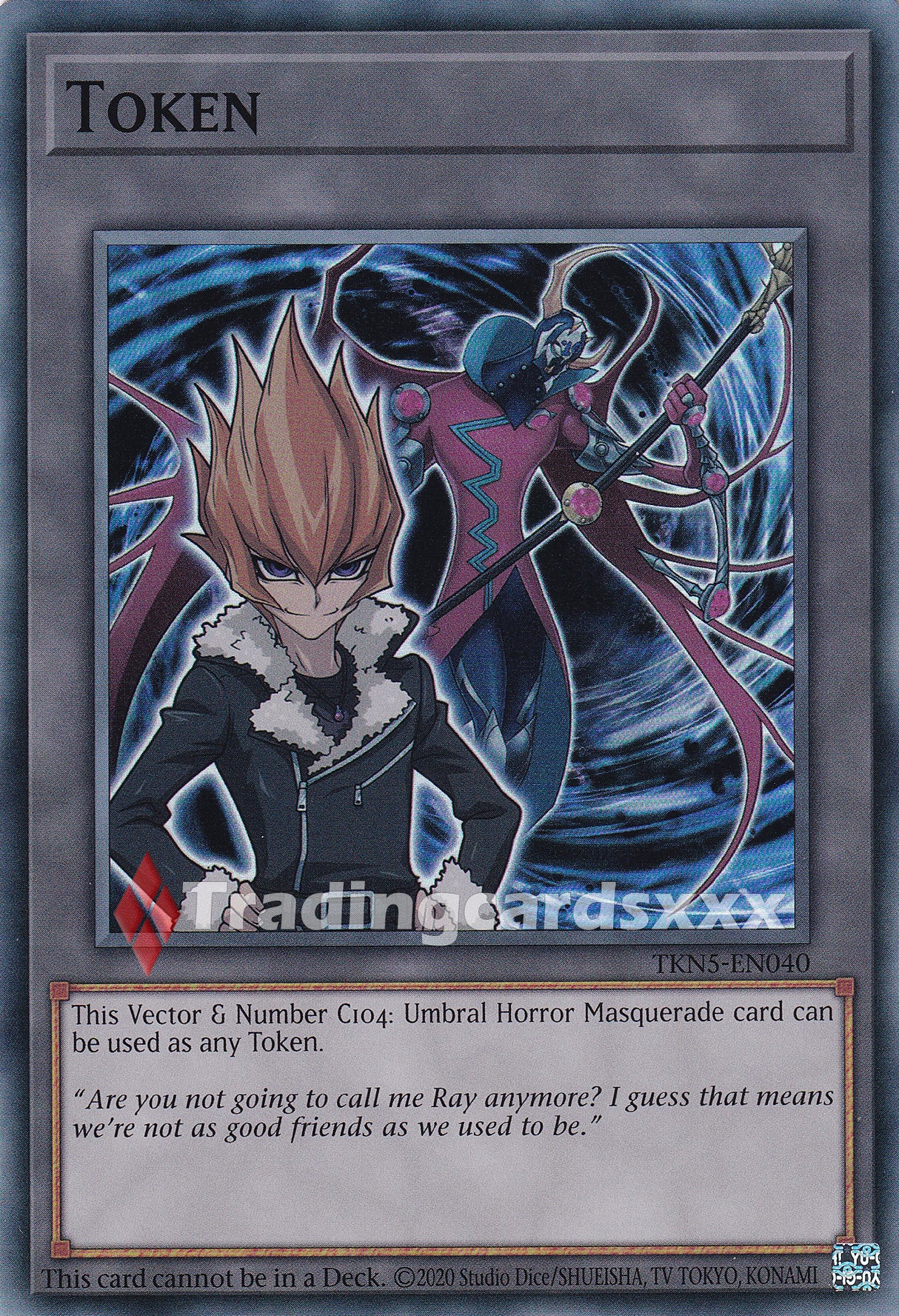Yu-Gi-Oh! Token "Vector & Number C104: Umbral Horror Masquerade" : SR BPRO / TKN5-EN040