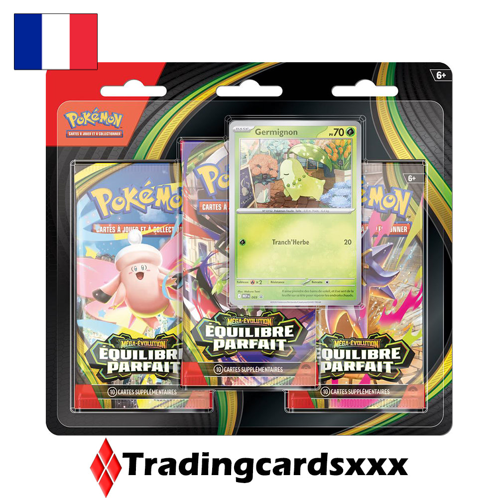 Pokémon - Tri Pack ME03 Équilibre Parfait : Germignon