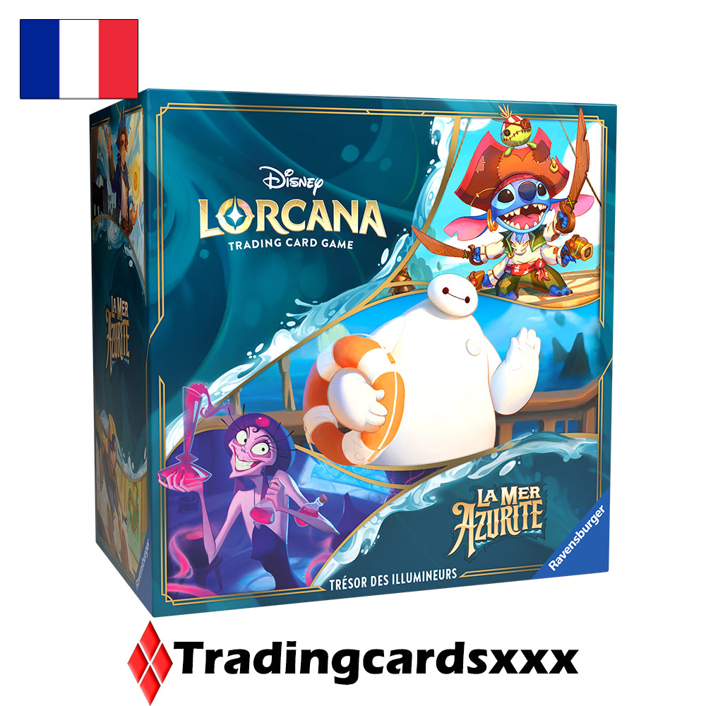 Disney Lorcana TCG - Coffret Trésor des Illumineurs : La Mer Azurite