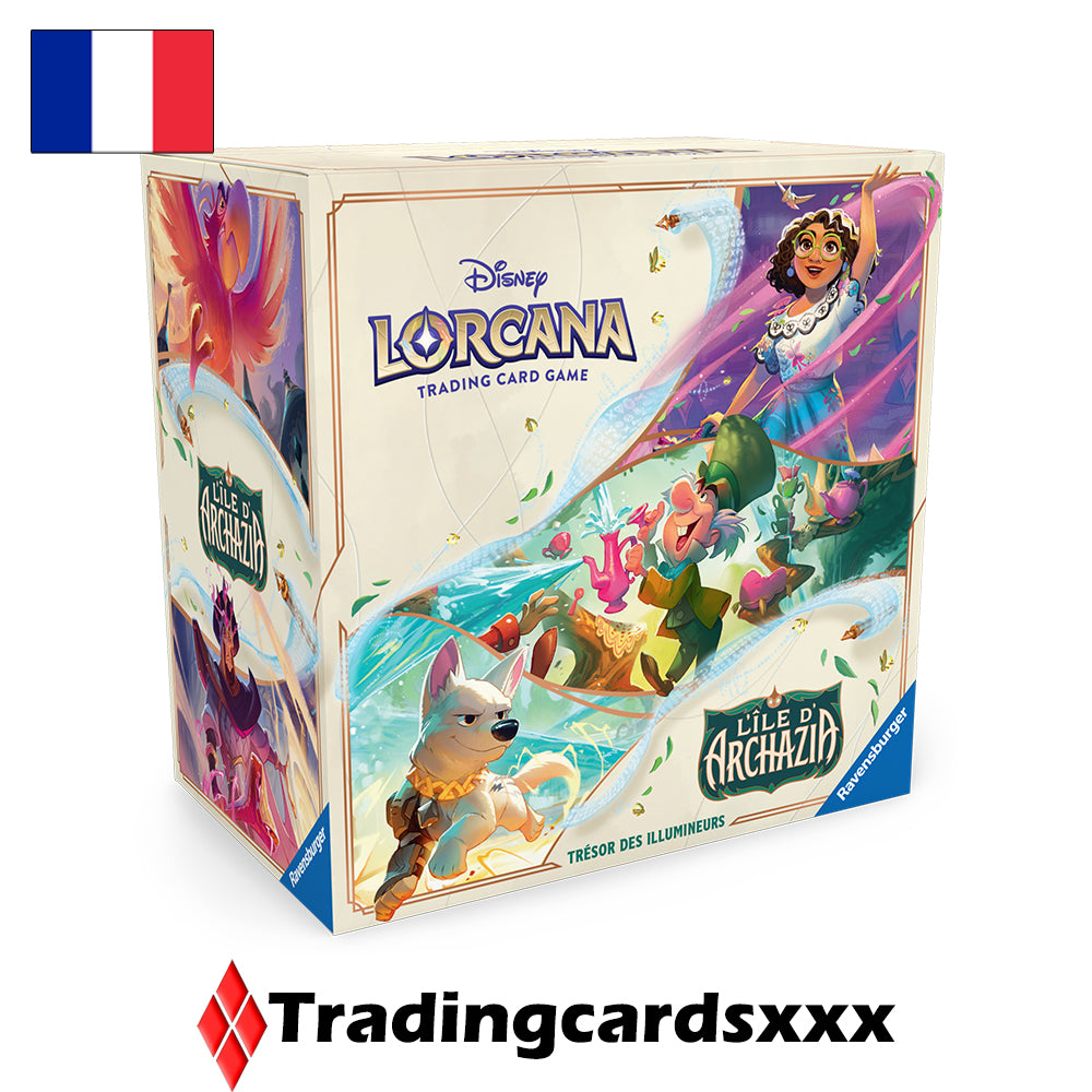 Disney Lorcana TCG - Coffret Trésor des Illumineurs : L'île d'Archazia