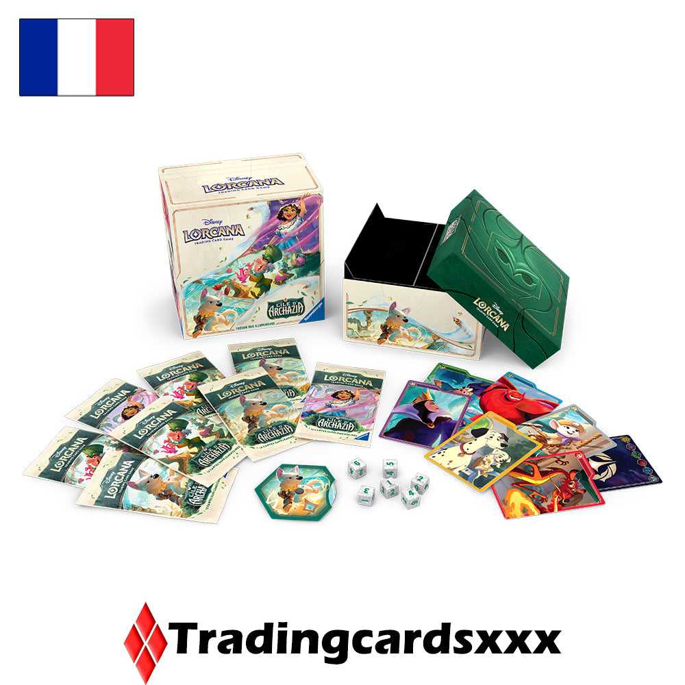 Disney Lorcana TCG - Coffret Trésor des Illumineurs : L'île d'Archazia