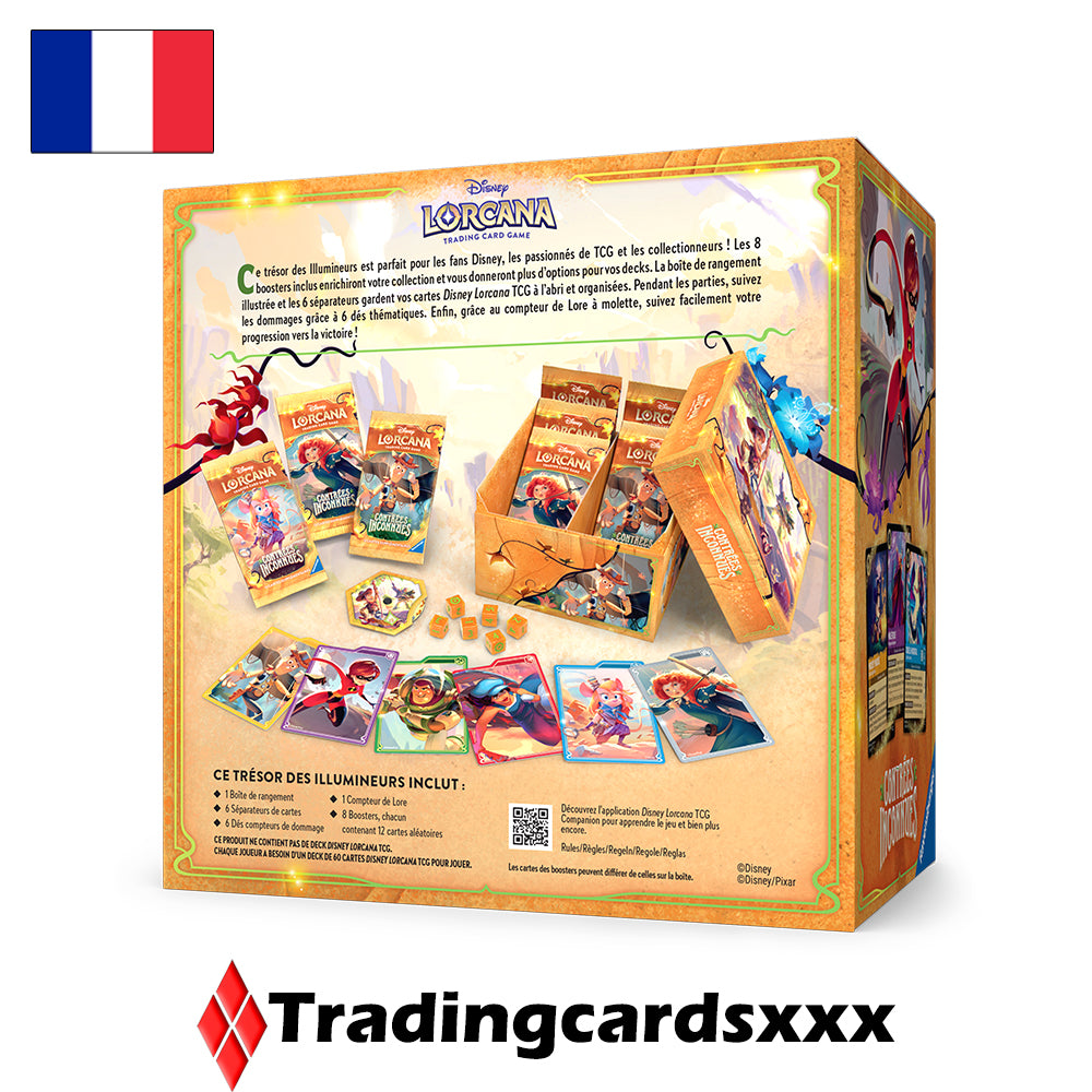 Disney Lorcana TCG - Coffret Trésor des Illumineurs Chapitre 12 : Contrées Inconnues
