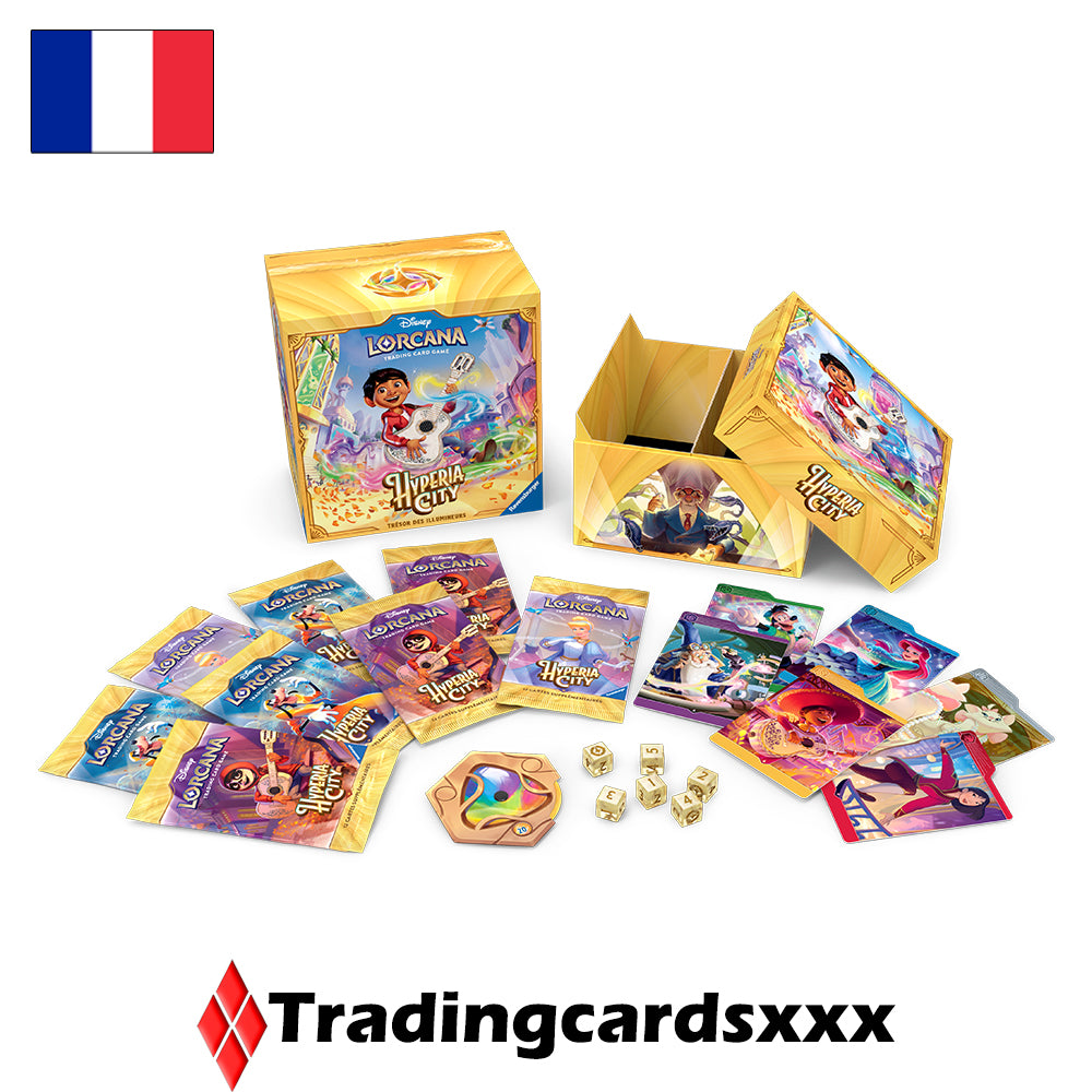 Disney Lorcana TCG - Coffret Trésor des Illumineurs Chapitre 14 : Hyperia City
