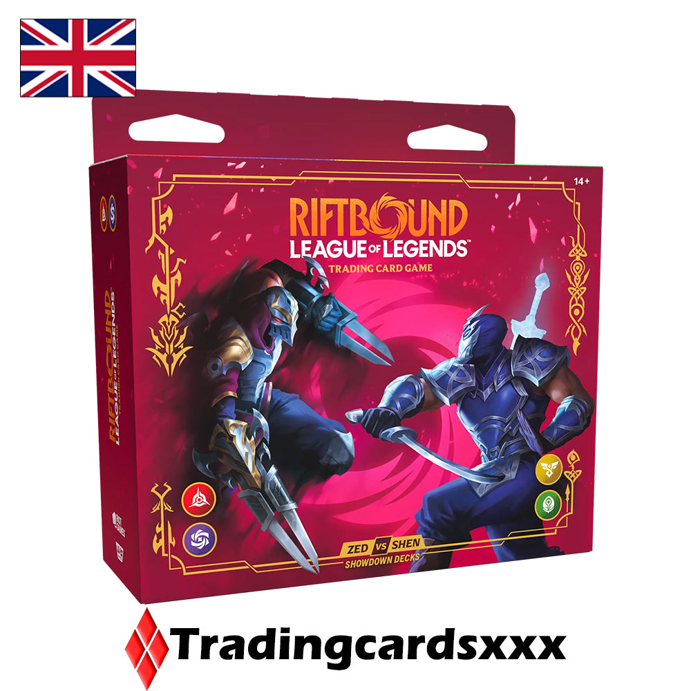 Riftbound TCG | League Of Legends - Showdown Deck Set 4 Vendetta : Zed vs Shen - VERSION ANGLAISE