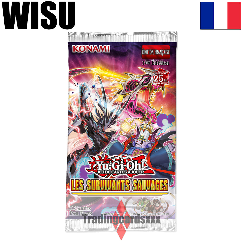 Yu-Gi-Oh! Booster de 7 cartes : Les Survivants Sauvages