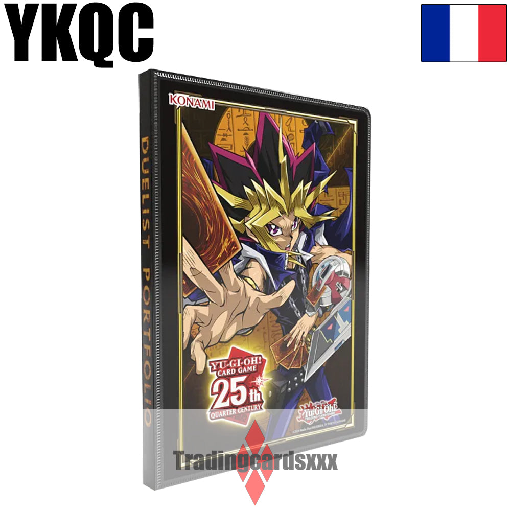 Konami - Classeur A4 Yu-Gi-Oh! 9-Pocket Portfolio Quarter Century : Yugi & Kaiba