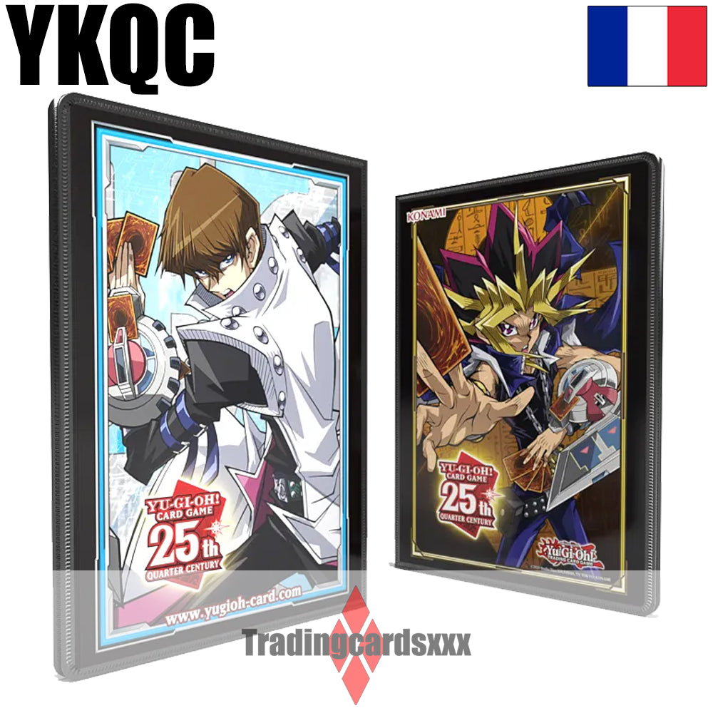 Konami - Classeur A4 Yu-Gi-Oh! 9-Pocket Portfolio Quarter Century : Yugi & Kaiba