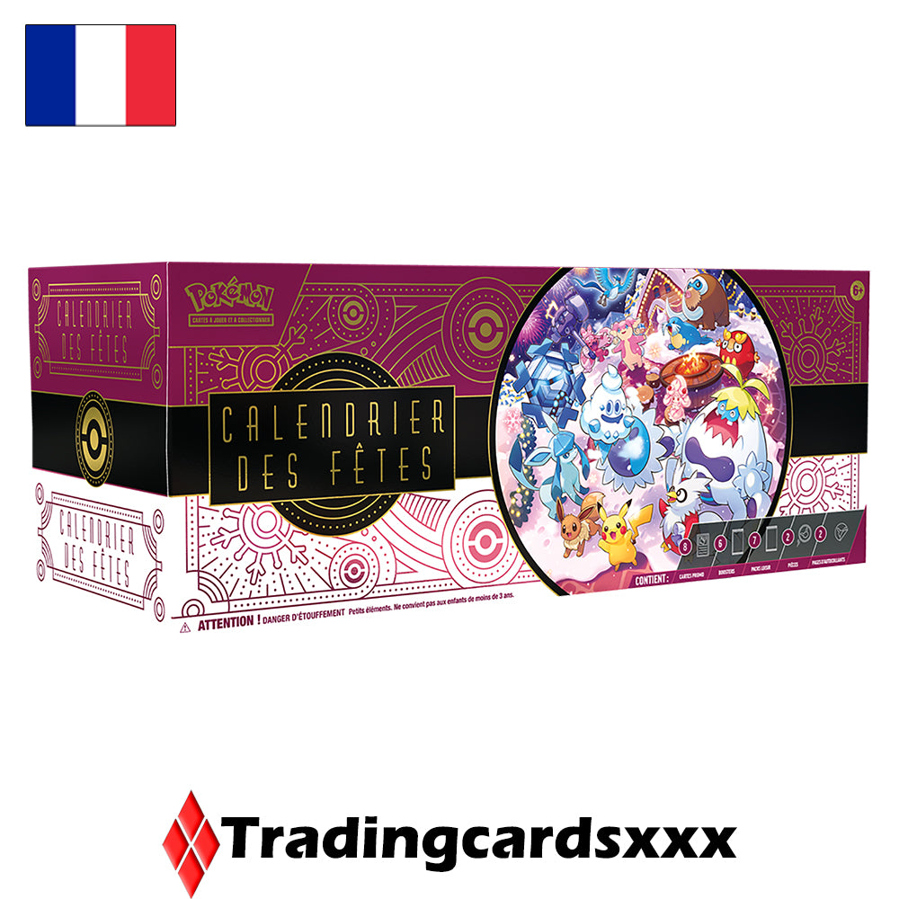 Pokémon - Coffret Calendrier des Fetes 2025