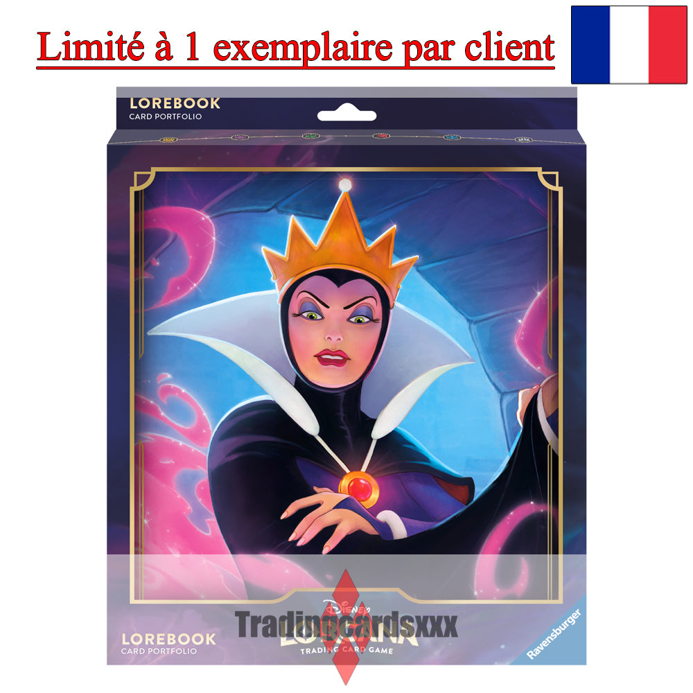 Disney Lorcana TCG - Classeur A5 Lorebook Portfolio : Reine