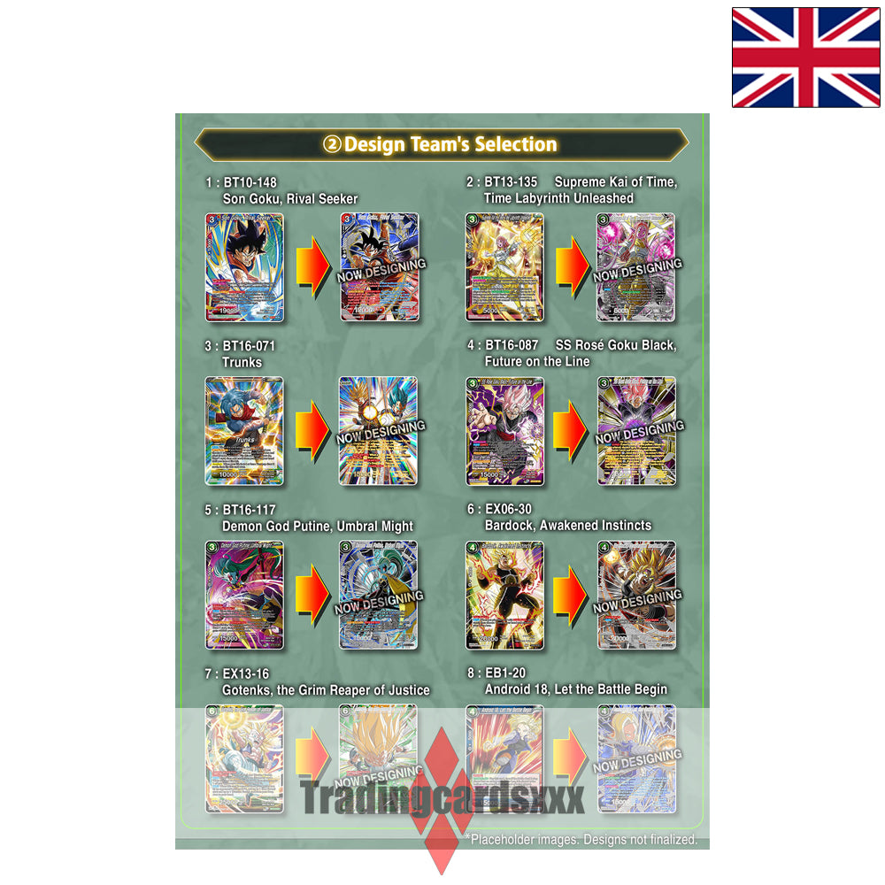 Dragon Ball Super Card Game - Collector's Selection Vol. 3 - VERSION ANGLAISE