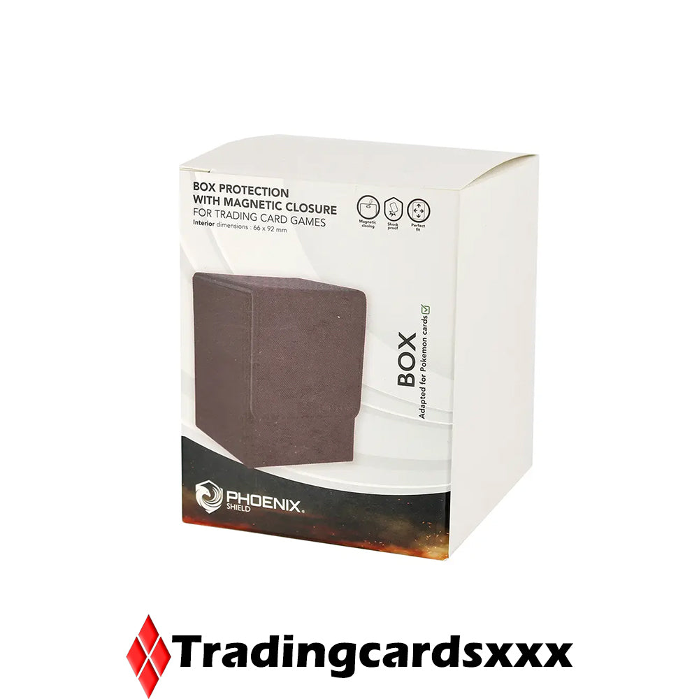 Phoenix Shield - Deck Box Magnetic Deluxe : Noir