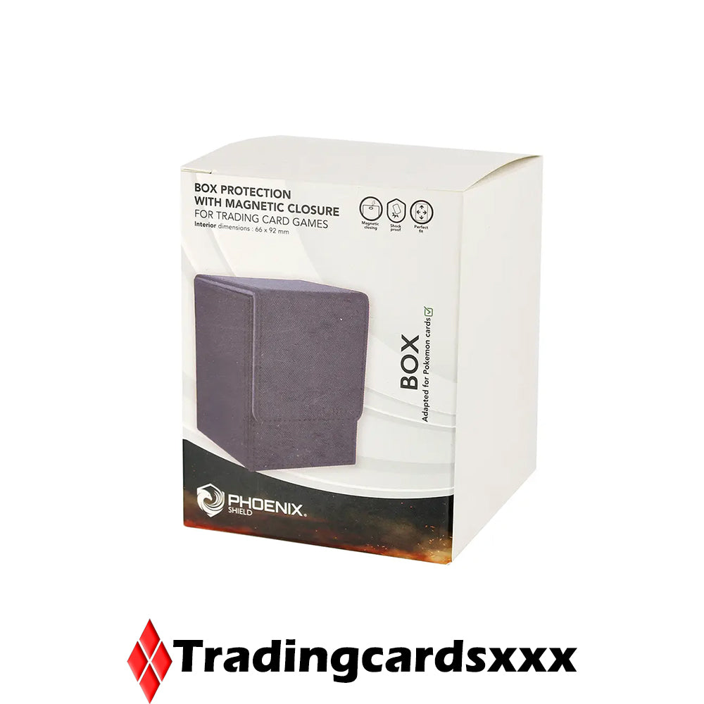 Phoenix Shield - Deck Box Magnetic Deluxe : Violet