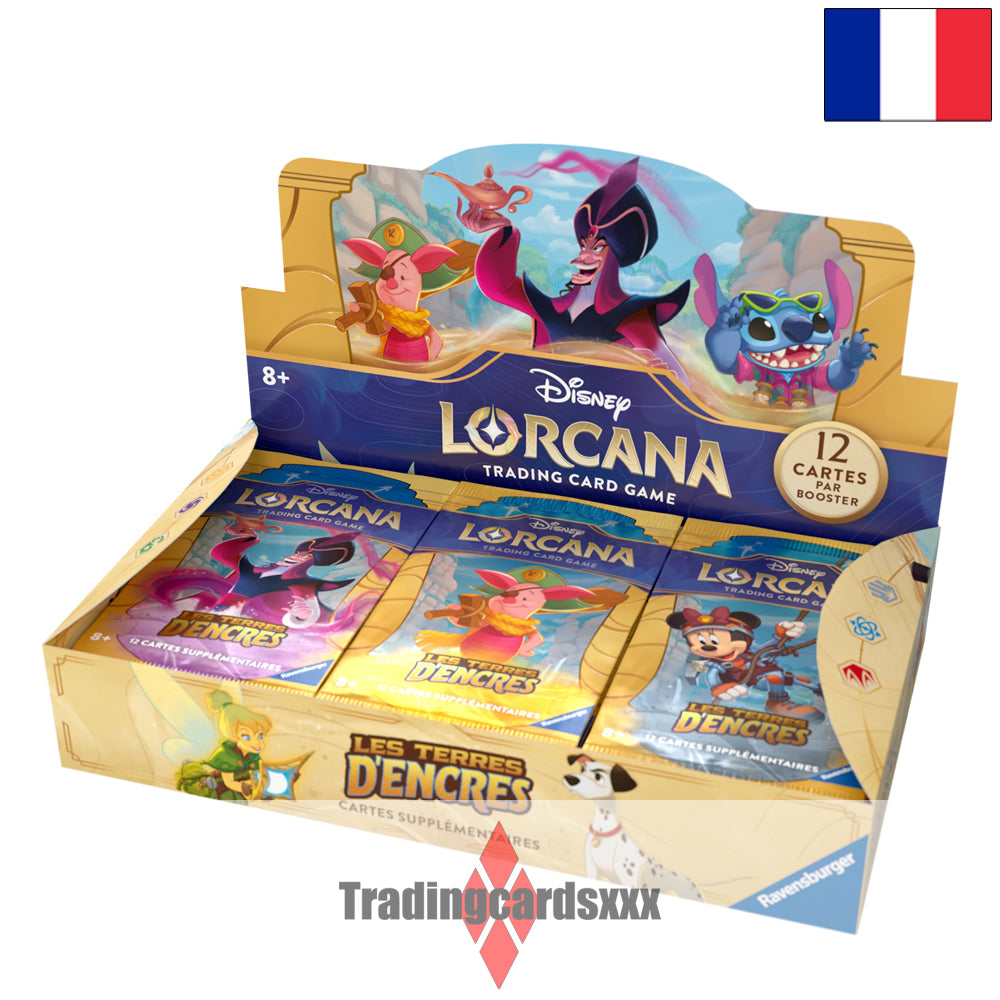 Disney Lorcana TCG - Display / Boite de 24 boosters : Les Terres d'Encres