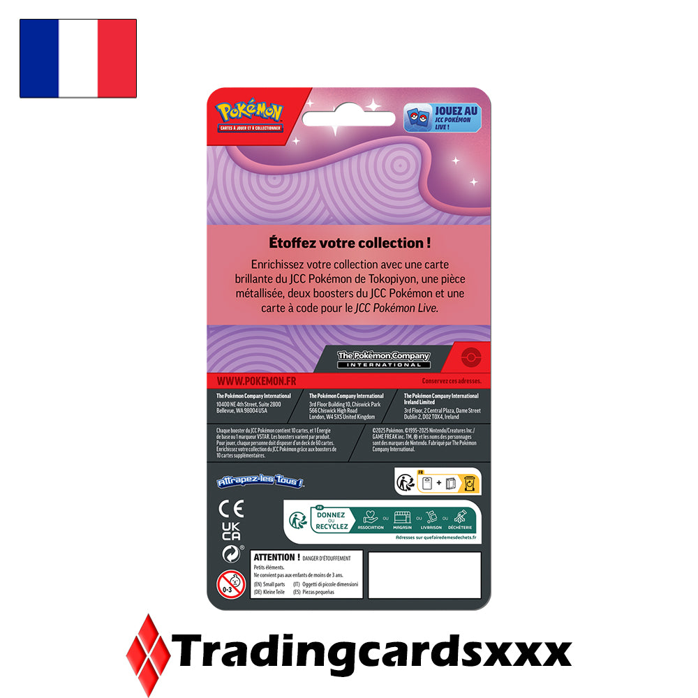 Pokémon - Duo Pack de 2 boosters Aout 2025 : Tokopiyon