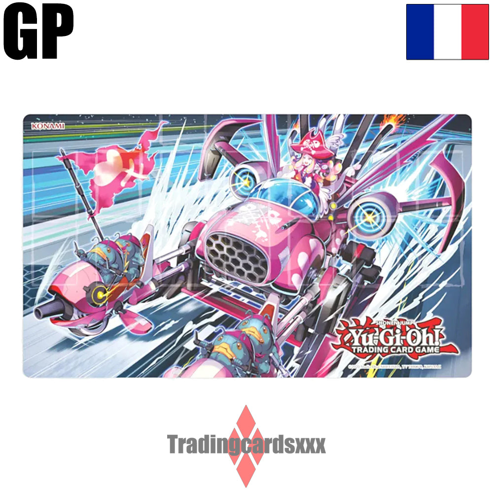 Konami - Playmat Yu-Gi-Oh! Game Mat Gold Pride : Chariot Carrie