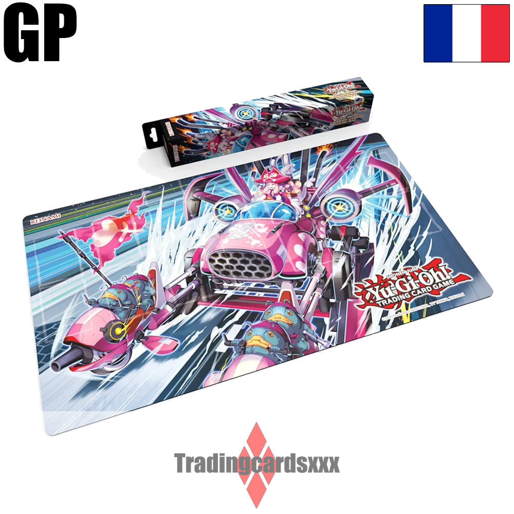 Konami - Playmat Yu-Gi-Oh! Game Mat Gold Pride : Chariot Carrie